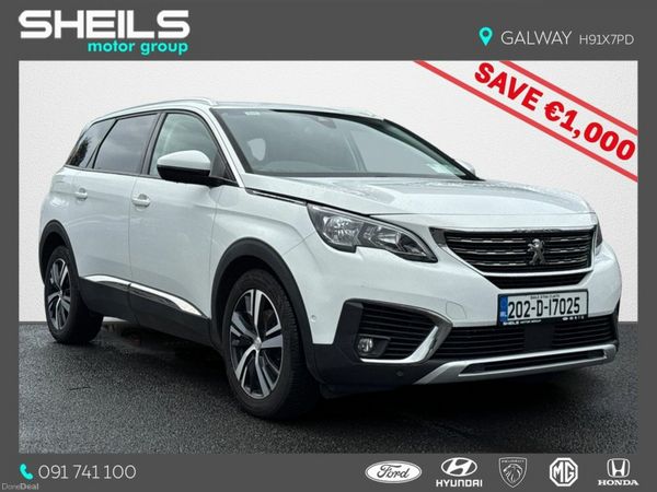 Peugeot 5008 MPV, Petrol, 2020, White