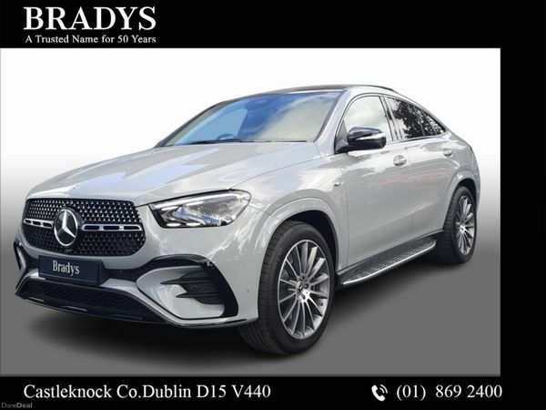 Mercedes-Benz GLE Coupe, Diesel Plug-in Hybrid, 2026, Grey