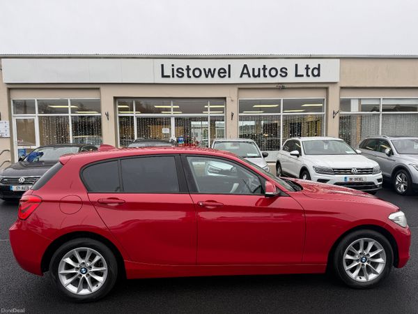 BMW 1-Series Hatchback, Diesel, 2016, Red