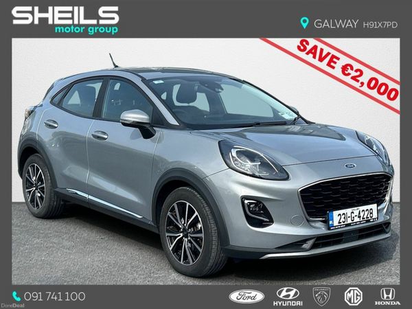 Ford Puma MPV, Petrol Hybrid, 2023, Grey