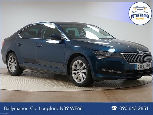 Skoda Superb Saloon, Diesel, 2024, Blue