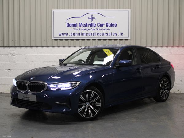 BMW 3-Series Saloon, Petrol Hybrid, 2021, Blue