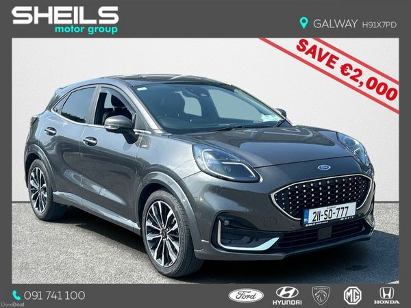 Ford Puma MPV, Petrol Hybrid, 2021, Grey