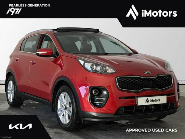 Kia Sportage SUV, Diesel, 2018, Red