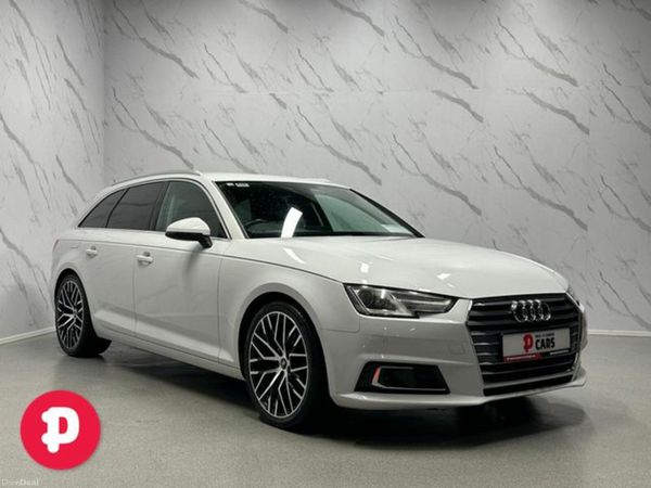 Audi A4 Estate, Petrol, 2018, White