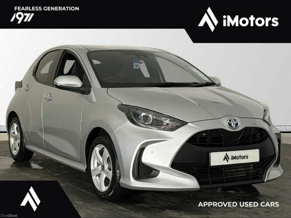 Toyota Yaris Hatchback, Petrol Hybrid, 2021, Grey