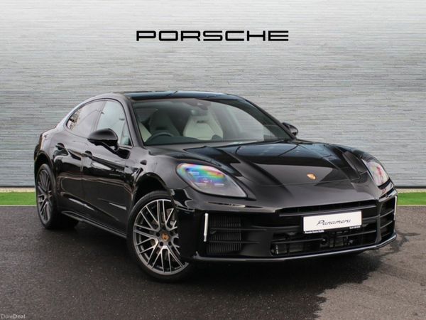 Porsche Panamera Saloon, Petrol Hybrid, 2026, Black