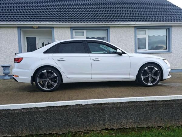 Audi A4 Saloon, Diesel, 2019, White