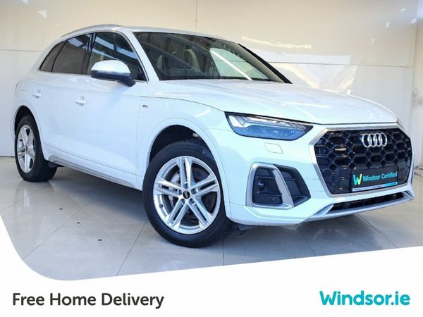 Audi Q5 SUV, Petrol Plug-in Hybrid, 2023, White