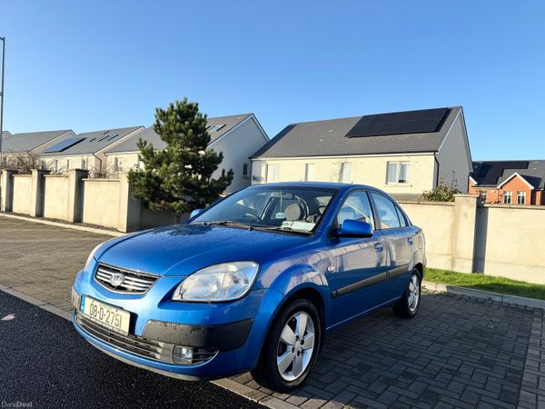 Kia Rio Saloon, Petrol, 2008, Blue