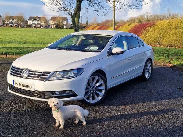 Volkswagen CC Coupe, Diesel, 2015, White