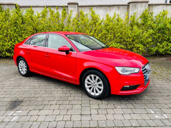 Audi A3 Saloon, Petrol, 2015, Red
