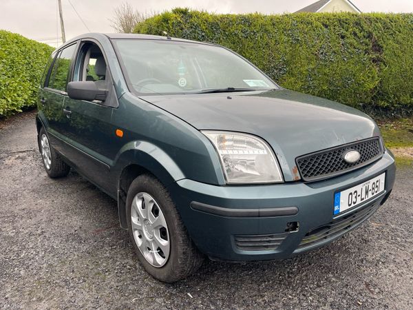 Ford Fusion Hatchback, Petrol, 2003, Green