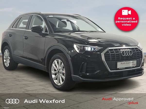 Audi Q3 SUV, Petrol Plug-in Hybrid, 2024, Black