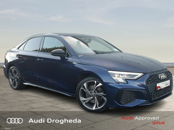 Audi A3 Saloon, Petrol, 2021, Blue