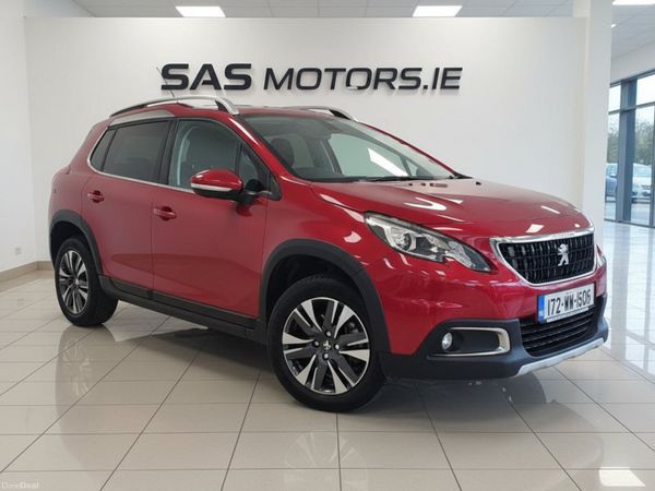 Peugeot 2008 Estate, Petrol, 2017, Red