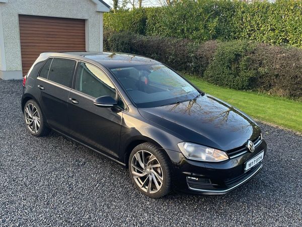 Volkswagen Golf Hatchback, Diesel, 2016, Black
