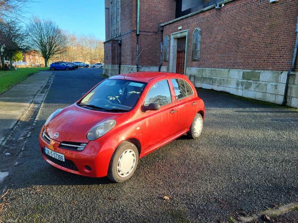 Nissan Micra Hatchback, Petrol, 2006, Red