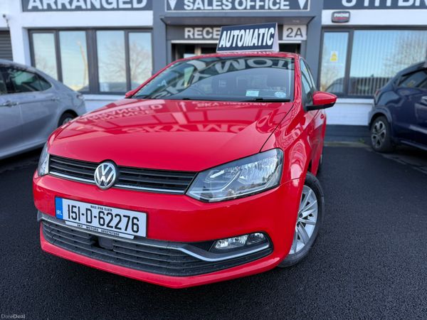 Volkswagen Polo Hatchback, Petrol, 2015, Red