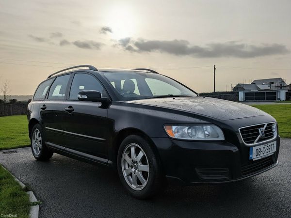 Volvo V50 Estate, Diesel, 2008, Black