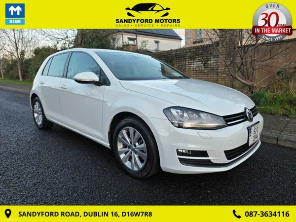 Volkswagen Golf Hatchback, Petrol, 2015, White