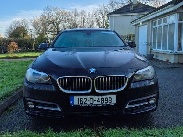 BMW 5-Series Saloon, Diesel, 2016, Black