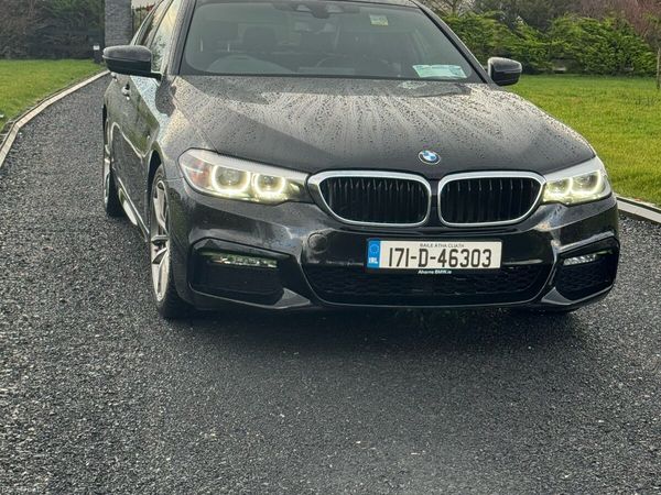 BMW 5-Series Saloon, Diesel, 2017, Black