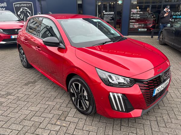 Peugeot 208 Hatchback, Petrol, 2025, Red