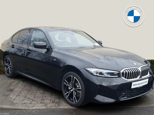 BMW 3-Series Saloon, Petrol Plug-in Hybrid, 2025, Black