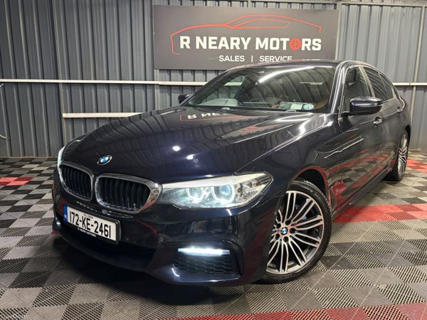 BMW 5-Series Saloon, Petrol Plug-in Hybrid, 2017, Black