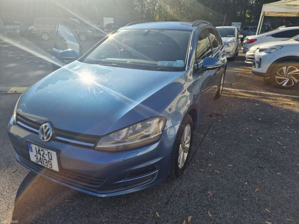 Volkswagen Golf Estate, Petrol, 2014, Blue