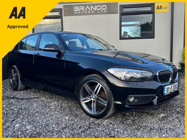 BMW 1-Series Hatchback, Diesel, 2018, Black