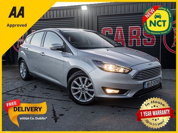 Ford Focus Hatchback, Petrol, 2018, Grey