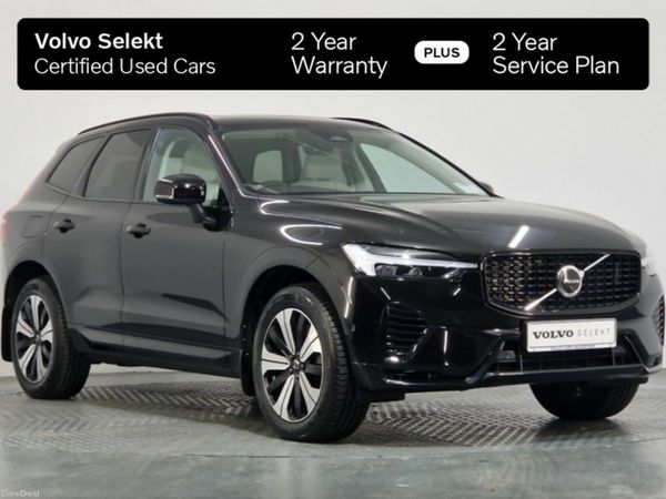 Volvo XC60 SUV, Petrol Plug-in Hybrid, 2023, Black