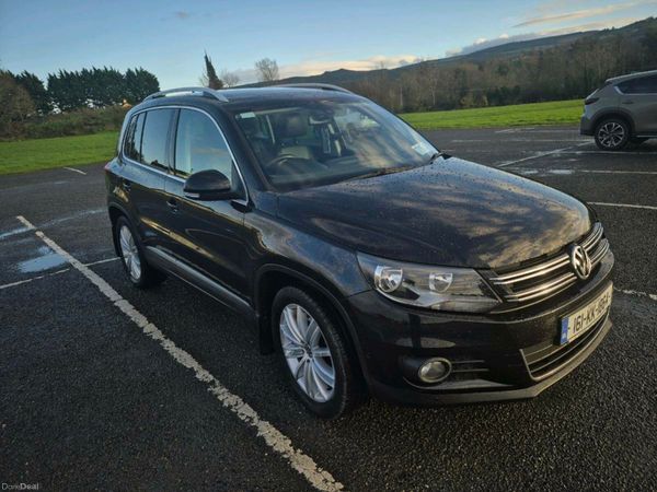 Volkswagen Tiguan SUV, Diesel, 2016, Black