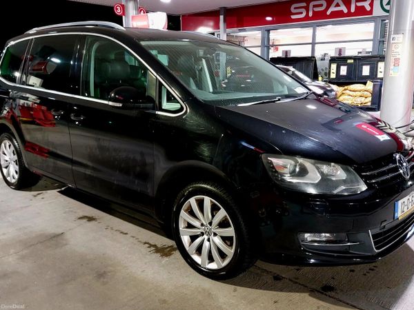 Volkswagen Sharan MPV, Petrol, 2012, Black