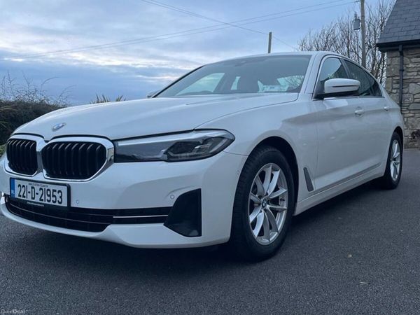 BMW 5-Series Saloon, Diesel, 2022, White