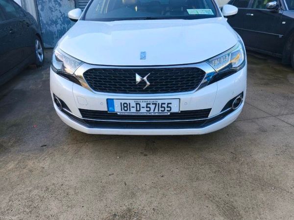 Citroen DS 4 Hatchback, Diesel, 2018, White