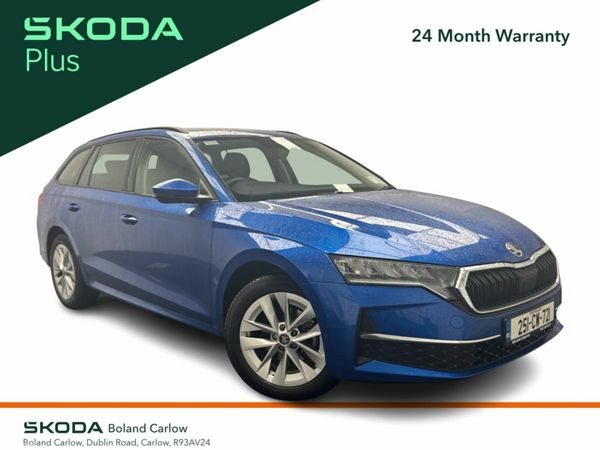 Skoda Octavia Estate, Diesel, 2025, Blue