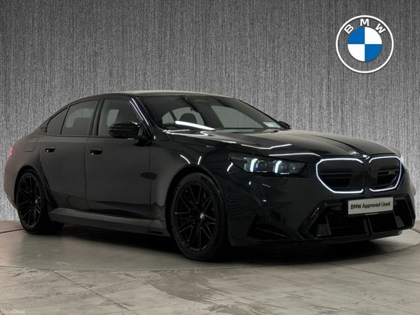 BMW M5 Saloon, Petrol Plug-in Hybrid, 2025, Black