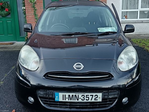 Nissan Micra Hatchback, Petrol, 2011, Black