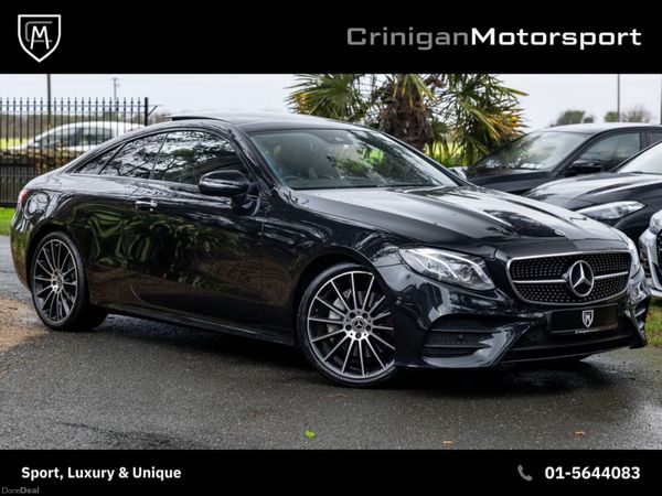 Mercedes-Benz E-Class Coupe, Diesel, 2018, Black