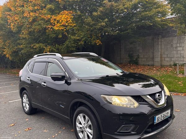 Nissan X-Trail SUV, Petrol Hybrid, 2016, Black