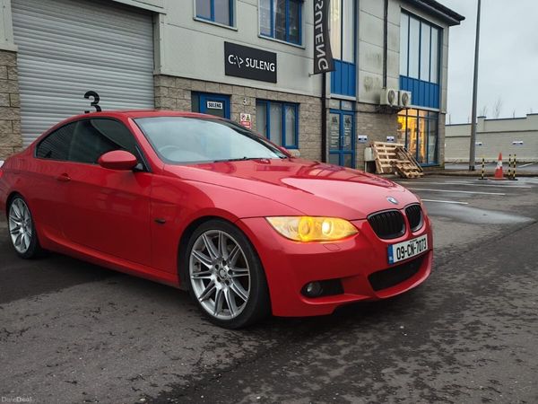 BMW 3-Series Coupe, Diesel, 2009, Red
