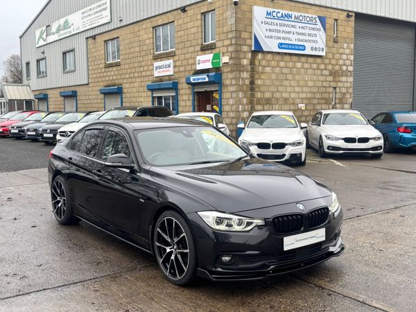 BMW 3-Series Saloon, Diesel, 2017, Black