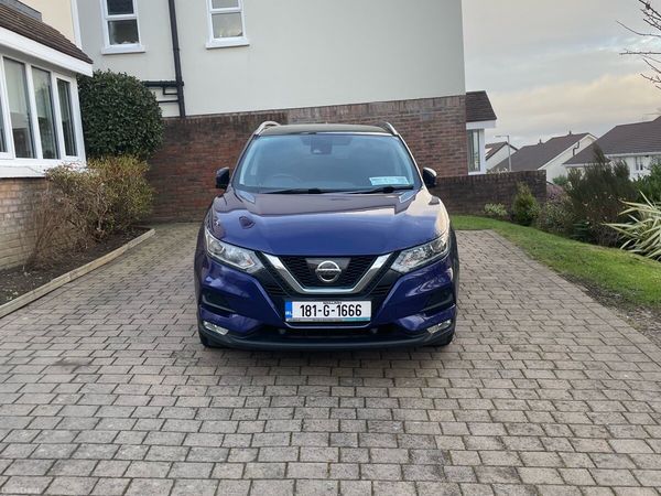 Nissan Qashqai MPV, Petrol, 2018, Blue