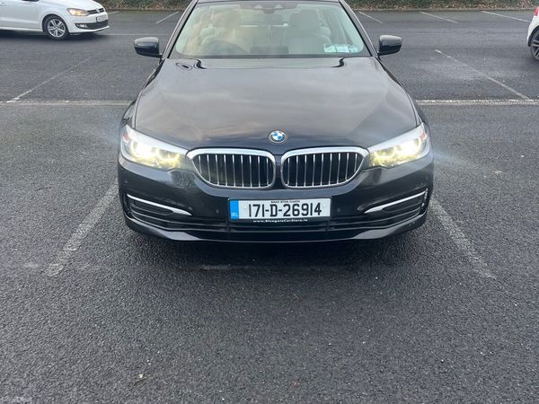 BMW 5-Series Saloon, Diesel, 2017, Black