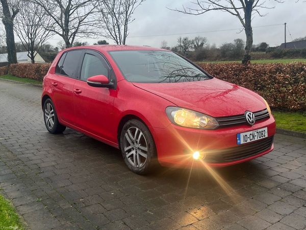 Volkswagen Golf Hatchback, Diesel, 2010, Red