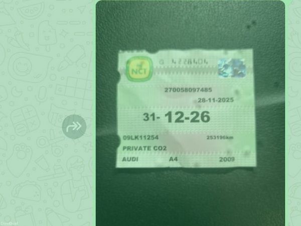 Audi A4 Saloon, Diesel, 2009, Black