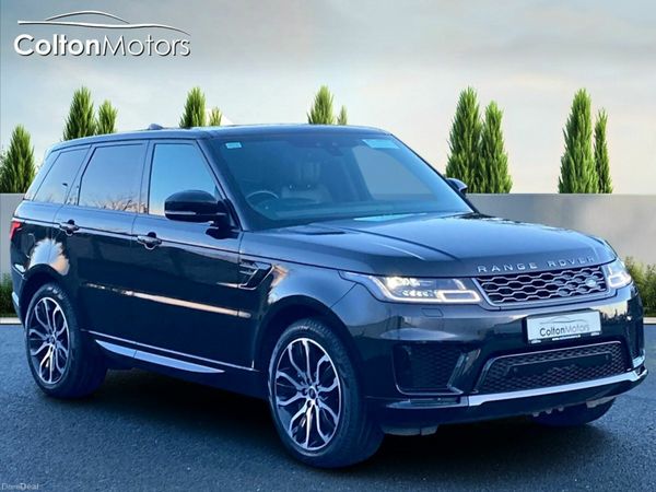 Land Rover Range Rover Sport SUV, Petrol Plug-in Hybrid, 2022, Black